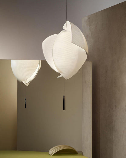 Diff Asymmetrical Rice Paper Pendant Light-DF2056