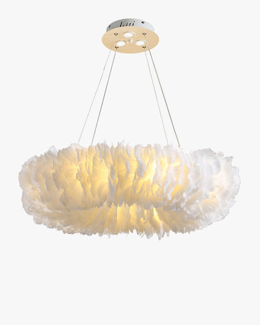 Diff Feather Circular Pendant Light-DF2060