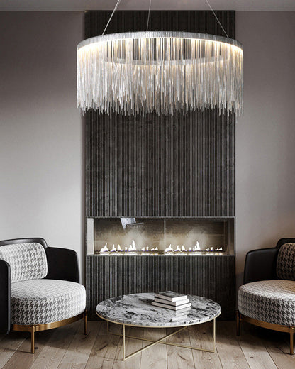Diff Tassel Round/Linear Chandelier-DF2062