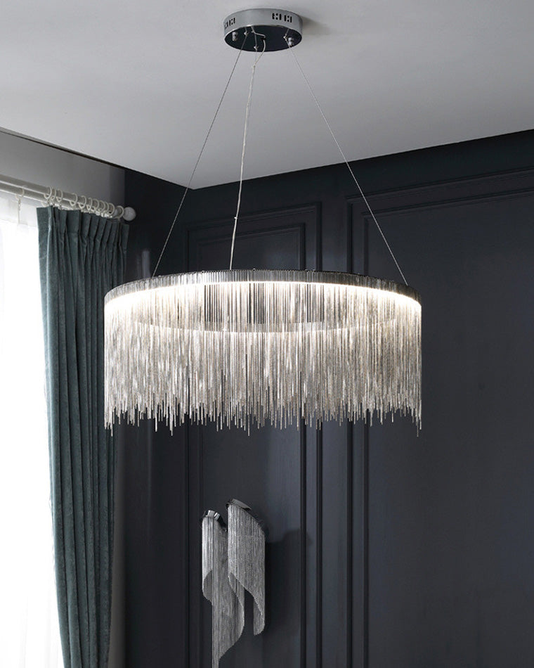 Diff Tassel Round/Linear Chandelier-DF2062