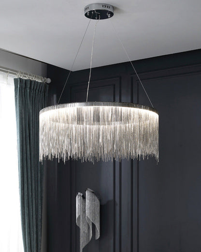 Diff Tassel Round/Linear Chandelier-DF2062