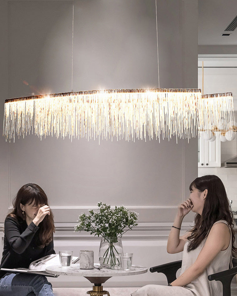 Diff Tassel Round/Linear Chandelier-DF2062
