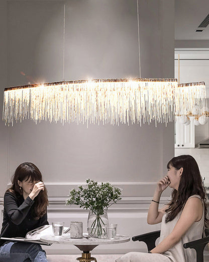 Diff Tassel Round/Linear Chandelier-DF2062