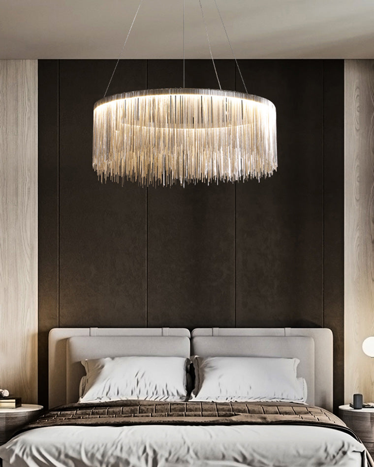 Diff Tassel Round/Linear Chandelier-DF2062