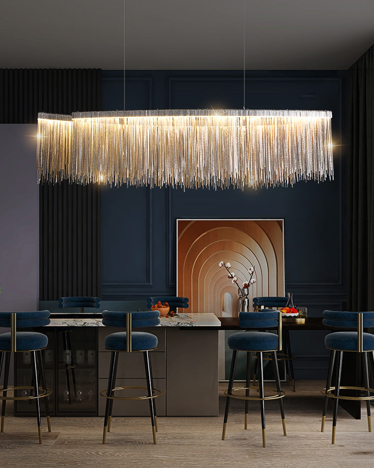 Diff Tassel Round/Linear Chandelier-DF2062