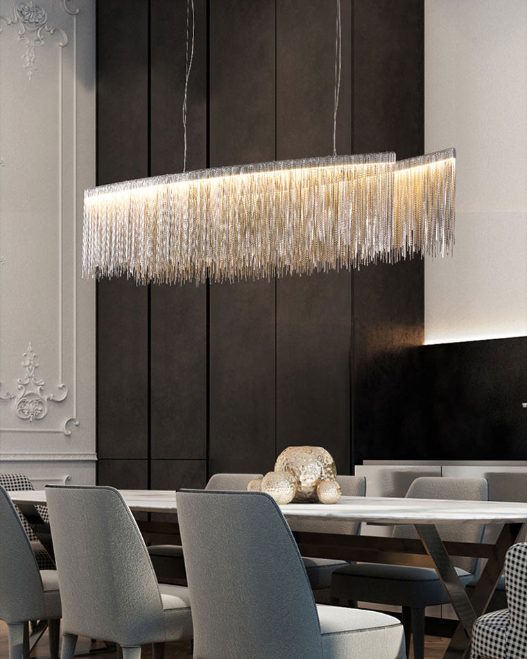Diff Tassel Round/Linear Chandelier-DF2062
