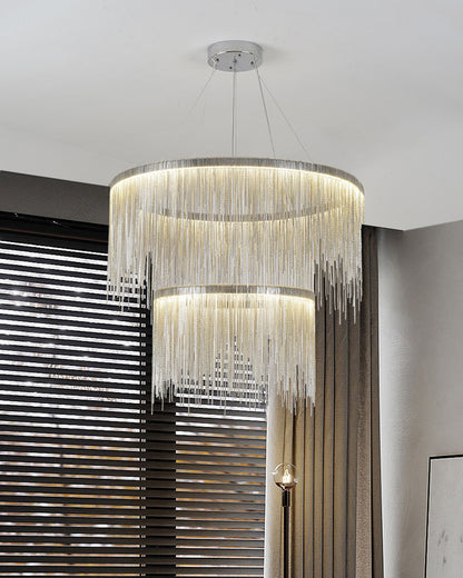 Diff Tassel Round/Linear Chandelier-DF2062