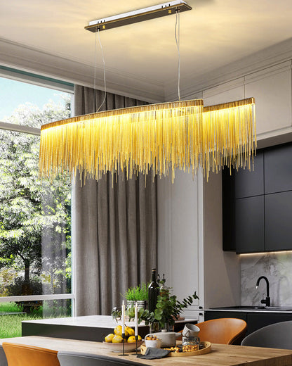 Diff Tassel Round/Linear Chandelier-DF2062