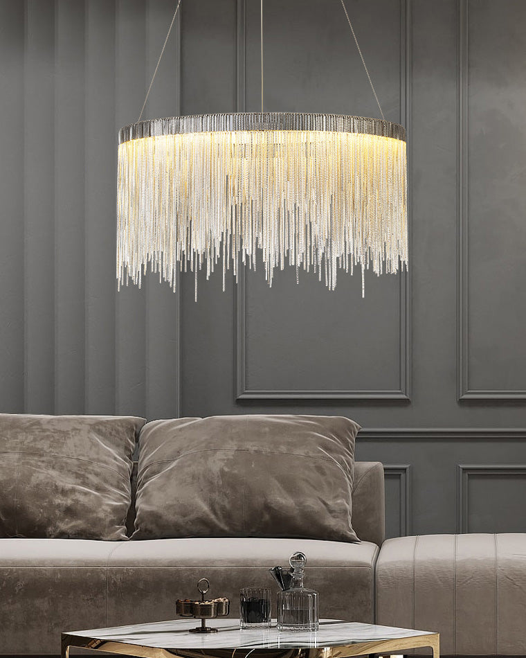 Diff Tassel Round/Linear Chandelier-DF2062