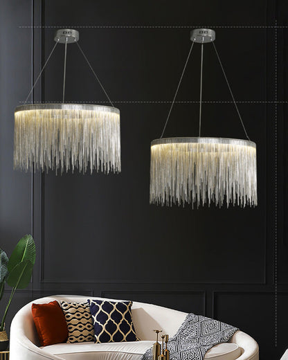 Diff Tassel Round/Linear Chandelier-DF2062