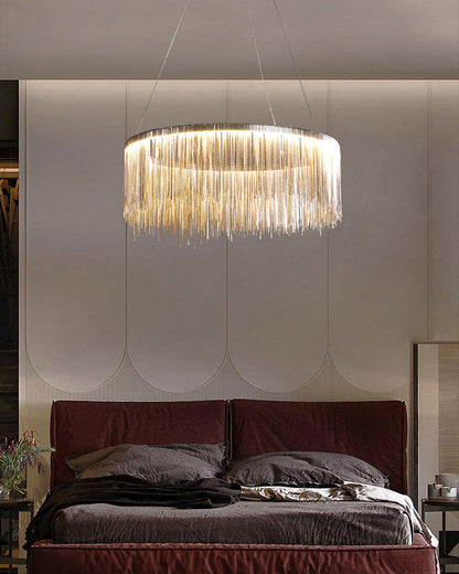 Diff Tassel Round/Linear Chandelier-DF2062