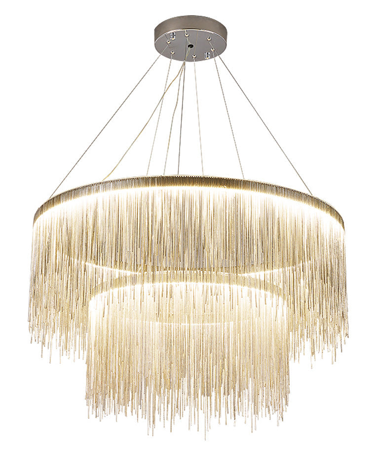 Diff Tassel Round/Linear Chandelier-DF2062