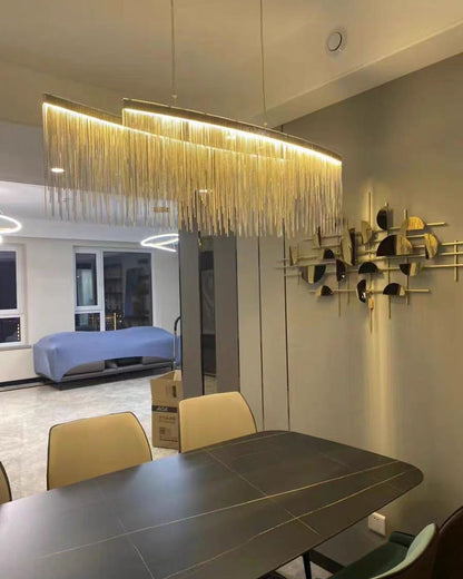 Diff Tassel Round/Linear Chandelier-DF2062