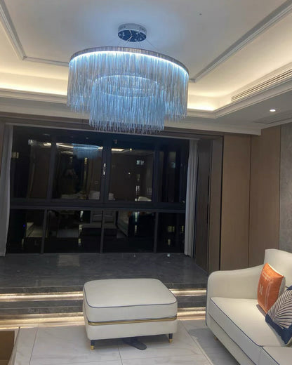 Diff Tassel Round/Linear Chandelier-DF2062
