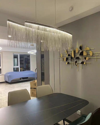 Diff Tassel Round/Linear Chandelier-DF2062