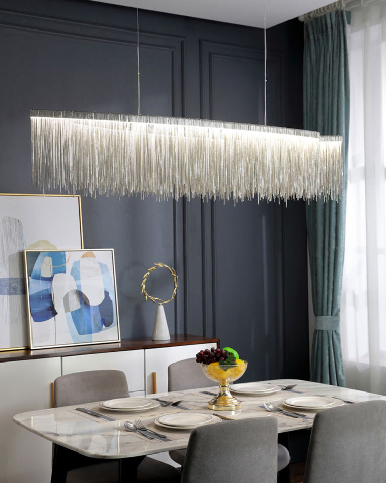 Diff Tassel Round/Linear Chandelier-DF2062