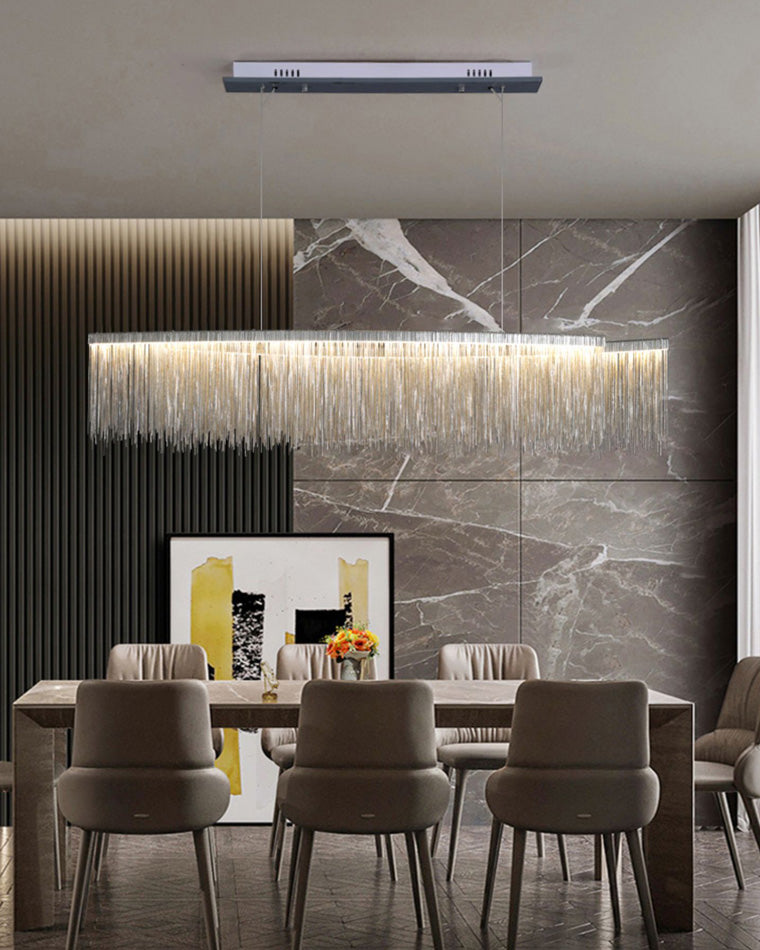 Diff Tassel Round/Linear Chandelier-DF2062