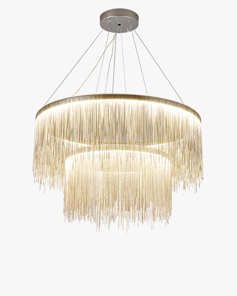 Diff Tassel Round/Linear Chandelier-DF2062