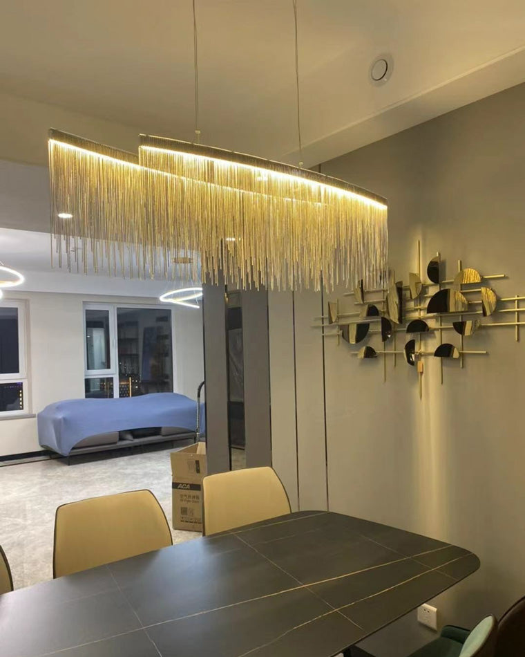 Diff Tassel Round/Linear Chandelier-DF2062
