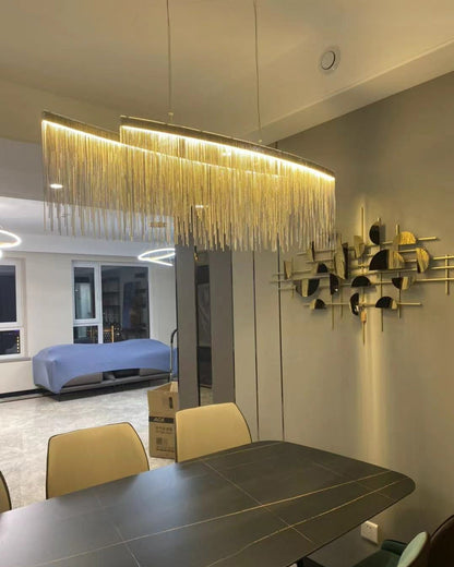 Diff Tassel Round/Linear Chandelier-DF2062