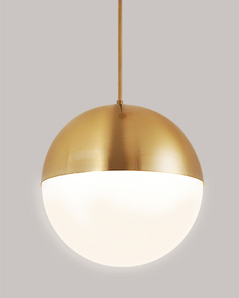 Diff Prismatic/Milk Glass Globe Pendant Light-DF2065