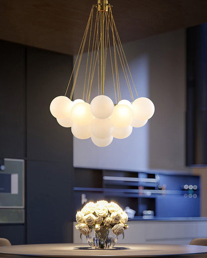 Diff Frosted Glass Bubbles Chandelier-DF2068