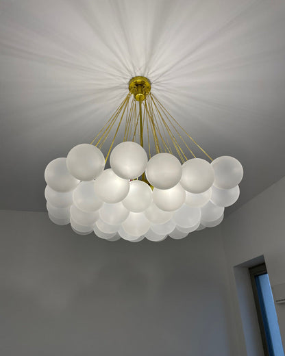 Diff Frosted Glass Bubbles Chandelier-DF2068