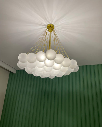 Diff Frosted Glass Bubbles Chandelier-DF2068