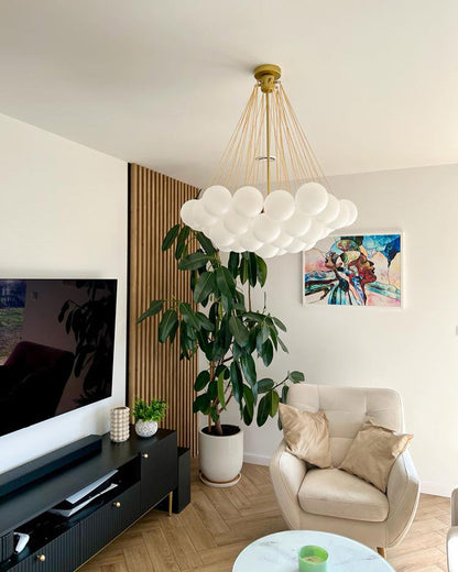 Diff Frosted Glass Bubbles Chandelier-DF2068