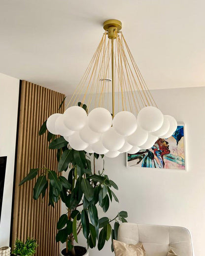 Diff Frosted Glass Bubbles Chandelier-DF2068