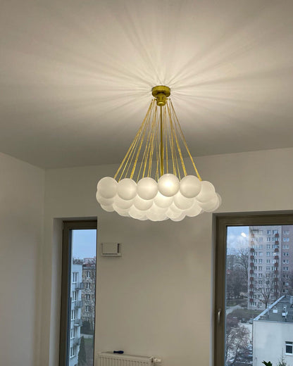 Diff Frosted Glass Bubbles Chandelier-DF2068