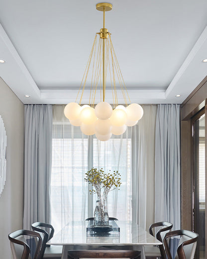 Diff Frosted Glass Bubbles Chandelier-DF2068