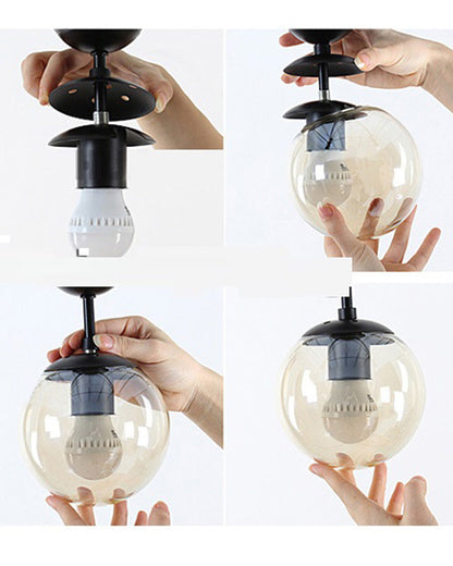 Diff Linear Globe Chandelier-DF2070