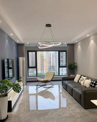 Diff Swirl Led Chandelier-DF2073