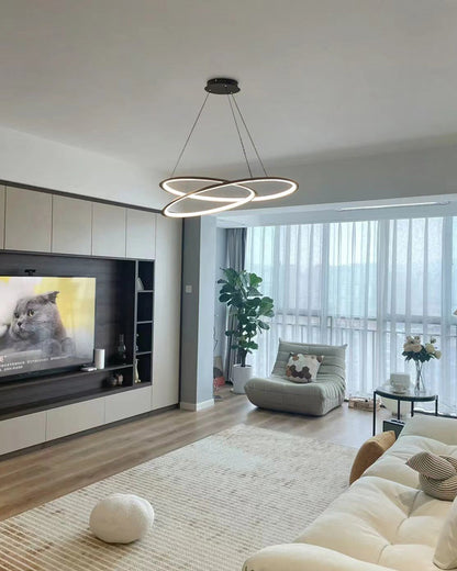 Diff Swirl Led Chandelier-DF2073