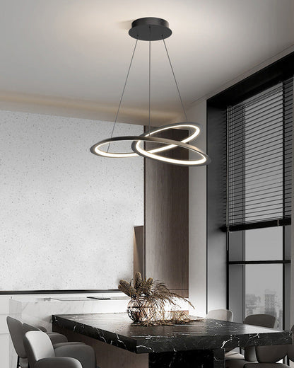 Diff Swirl Led Chandelier-DF2073