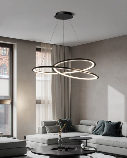 Diff Swirl Led Chandelier-DF2073