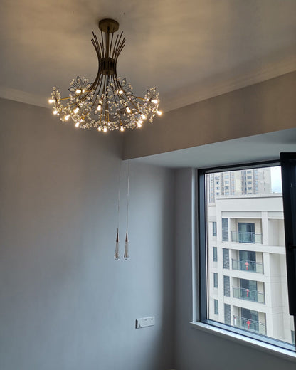 Diff Gypsophila Bouquet Crystal Flower Chandelier-DF2077