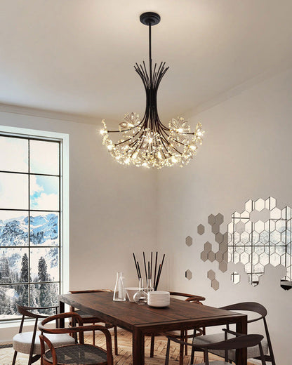 Diff Gypsophila Bouquet Crystal Flower Chandelier-DF2077