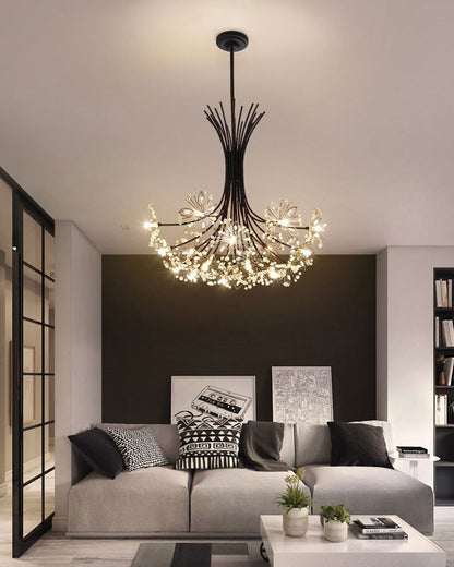 Diff Gypsophila Bouquet Crystal Flower Chandelier-DF2077