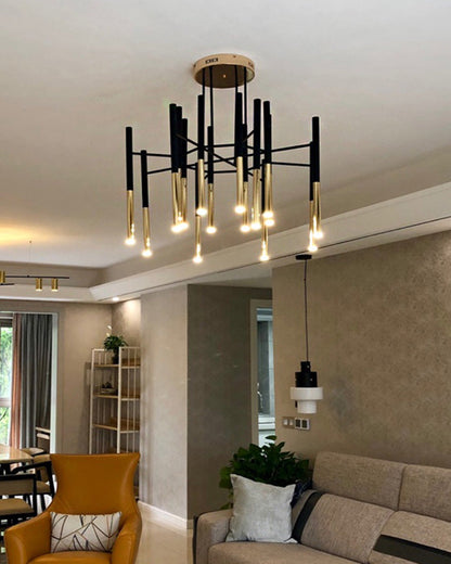 Diff Tube Metal Chandelier-DF2083