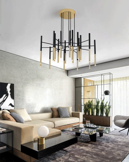 Diff Tube Metal Chandelier-DF2083