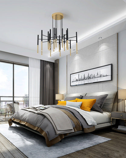 Diff Tube Metal Chandelier-DF2083
