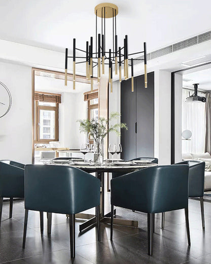 Diff Tube Metal Chandelier-DF2083