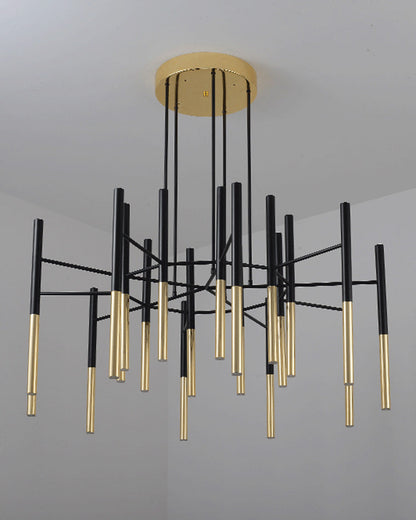 Diff Tube Metal Chandelier-DF2083
