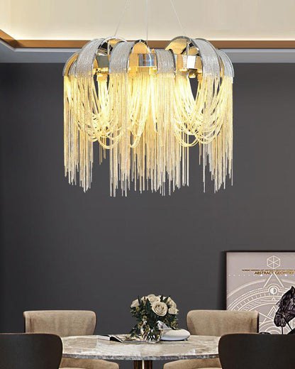 Diff Tassel Round Chandelier-DF2087