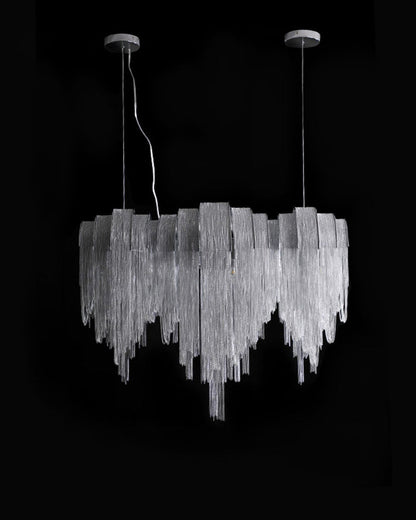 Diff Fringe Linear Dining Room Chandelier-DF2089