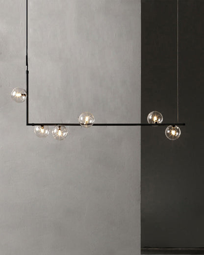 Diff Linear Glass Globe Chandelier-DF2090
