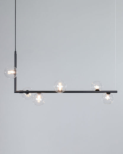 Diff Linear Glass Globe Chandelier-DF2090