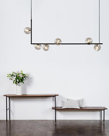 Diff Linear Glass Globe Chandelier-DF2090
